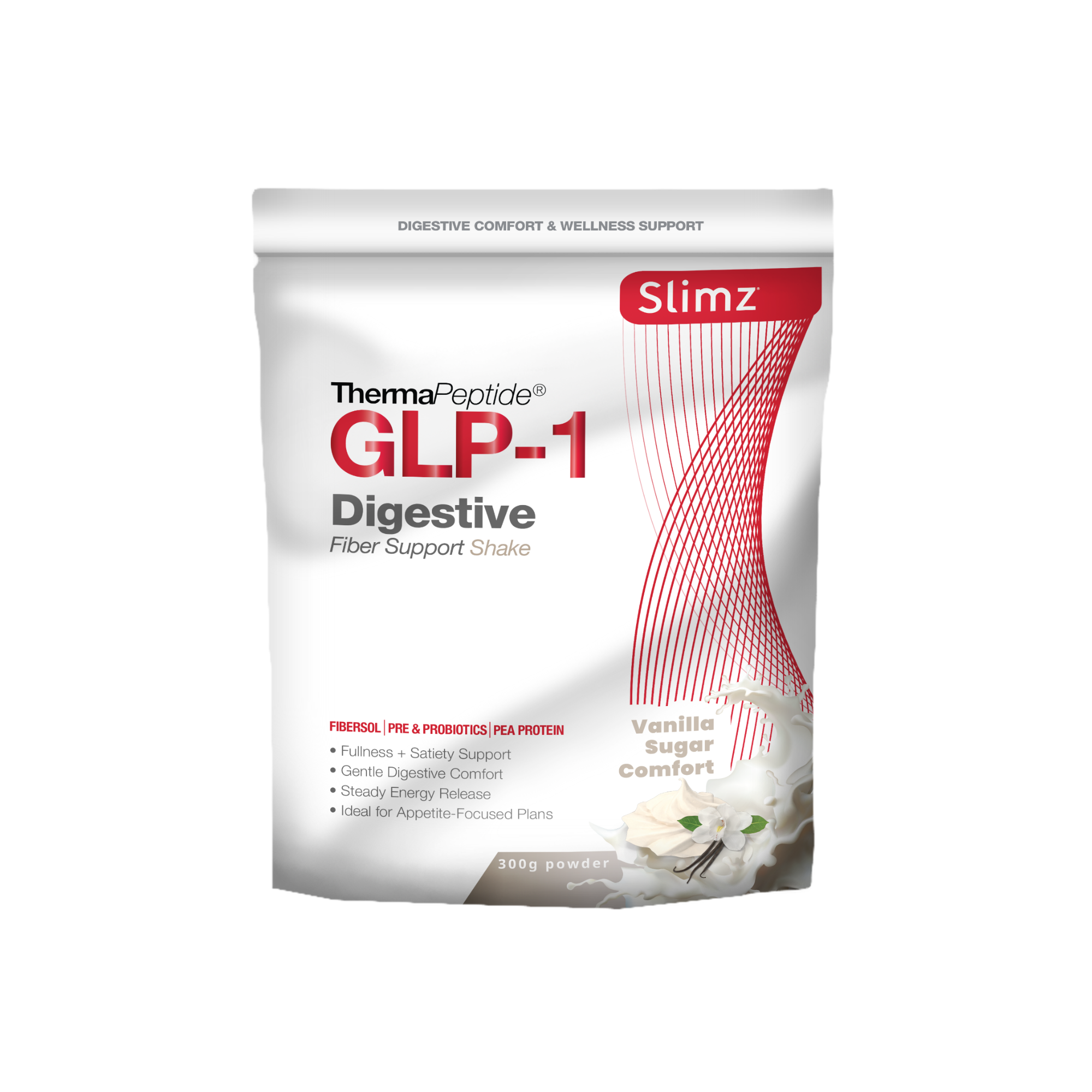 Slimz GLP-1 Fibre Support Shake - Vanilla Sugar Comfort