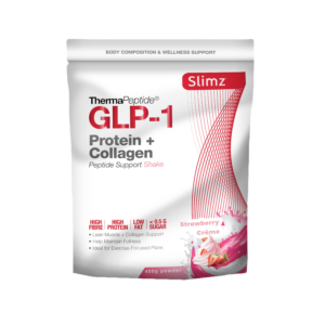 Slimz GLP-1 Protein & Collagen Support Shake (440g)- Strawberry Crême